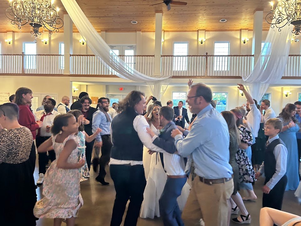 Elegant wedding reception atmosphere created by DJ Spyder Beats