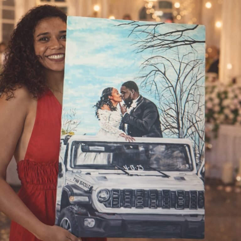 Live Wedding Painter
