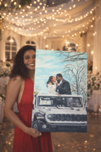 Live Wedding Painting in Cincinnati