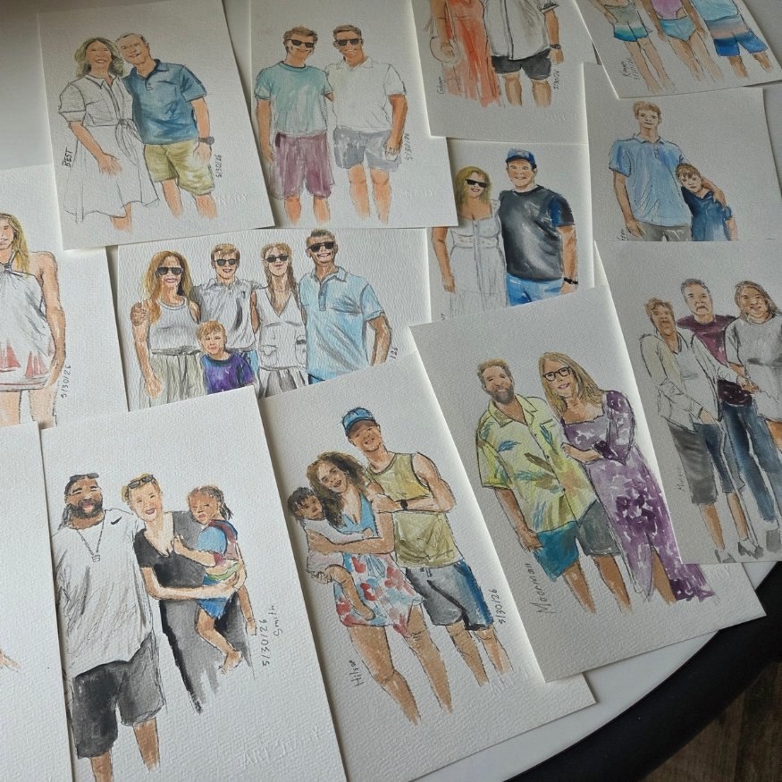 Guest Portraits by Art Nany