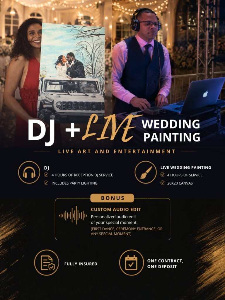 DJ + Live Art