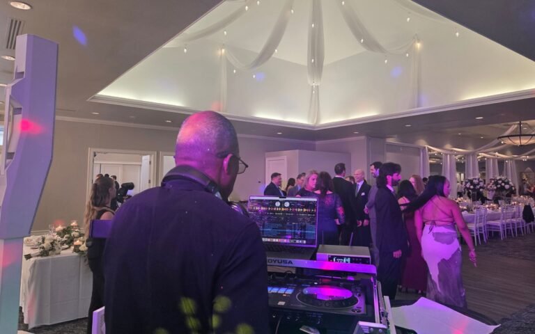 Elegant wedding reception at The Hawthorns Golf & Country Club