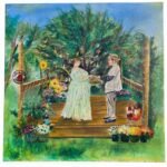 Live Wedding painting in Lawrenceburg