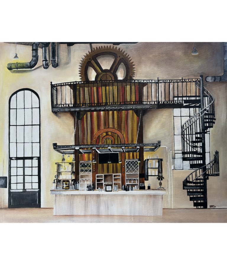 Live Wedding Painting in Dayton