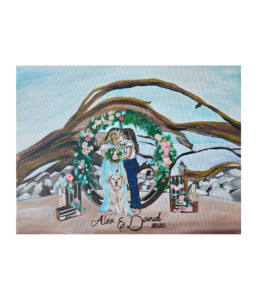 Live Wedding Painting