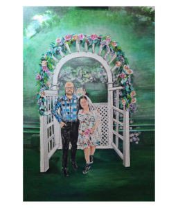 Custom Wedding Painting