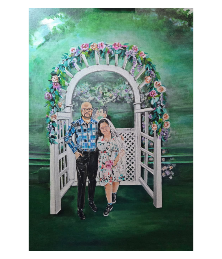 Custom Wedding Painting