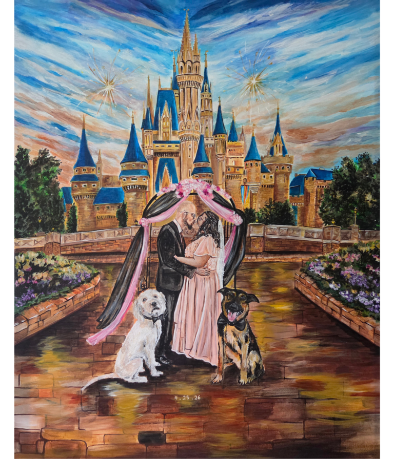 Custom Wedding Painting