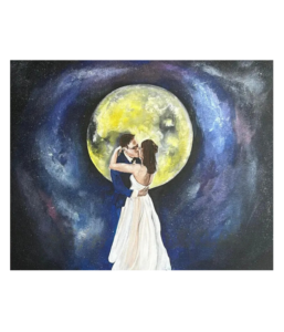 Live Wedding Painting in Dayton
