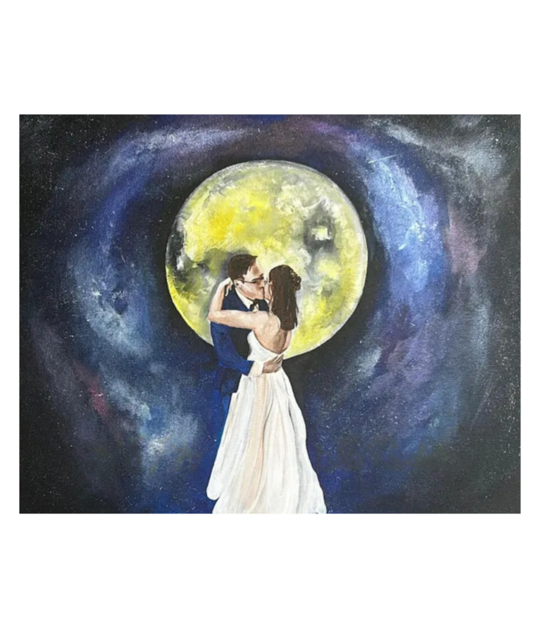 Live Wedding Painting in Dayton