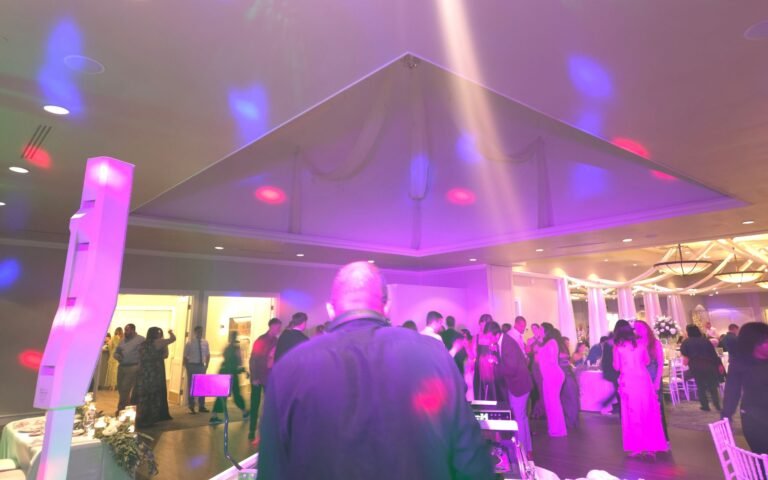 Wedding dance floor celebration in Fishers Indiana